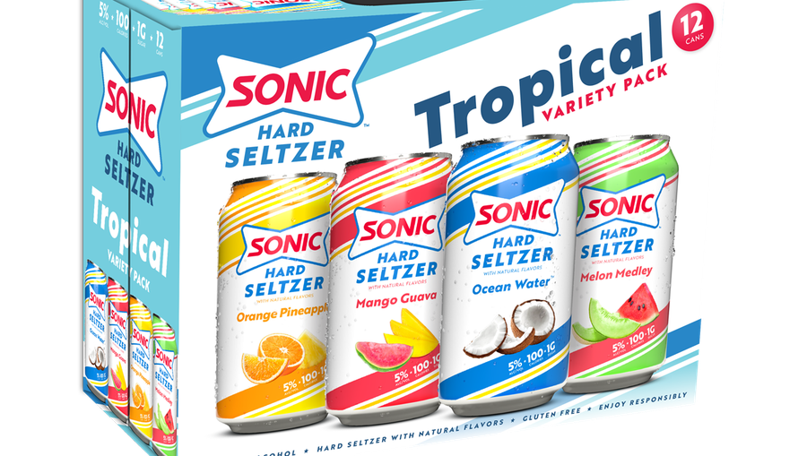 Sonic Drive-In plans to launch its Hard Seltzers next week in Oklahoma.