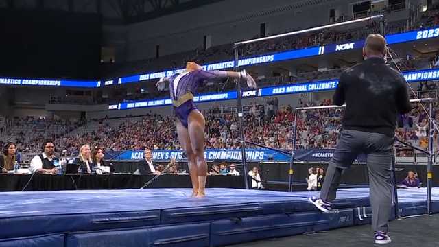 LSU gymnastics wins NCAA Semifinal, advances to National Championship - Vimarsana News