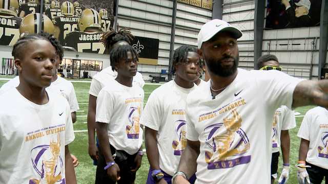 WATCH NOW: Saints receiver Jarvis Landry hosts Sixth Annual Jarvis Landry GiveBack event - Vimarsana News