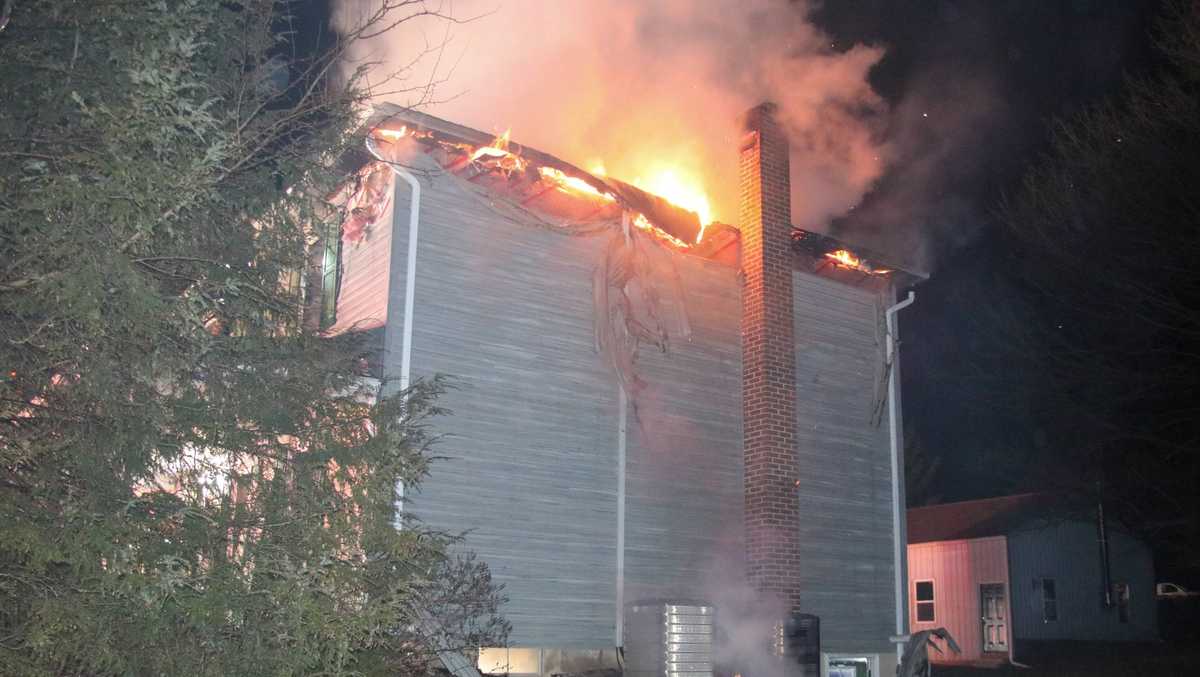 PHOTOS: Several crews battle fire in South Hanover Township, Dauphin County