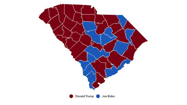 South Carolina Election Results 2020 Maps Show How State Voted For President