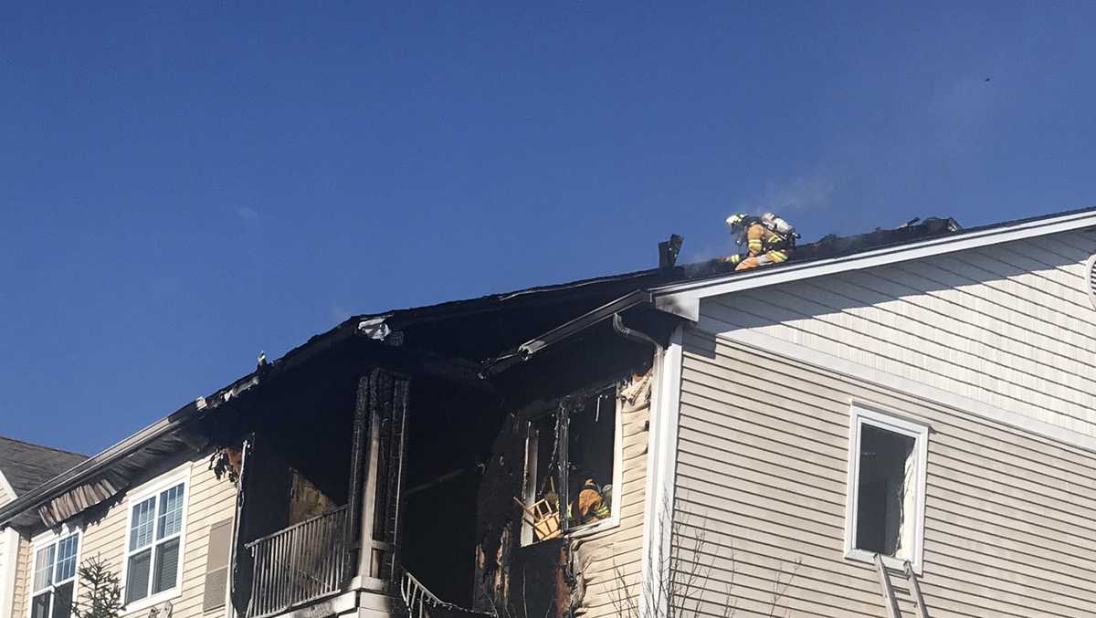 Fire damages South Portland apartment complex