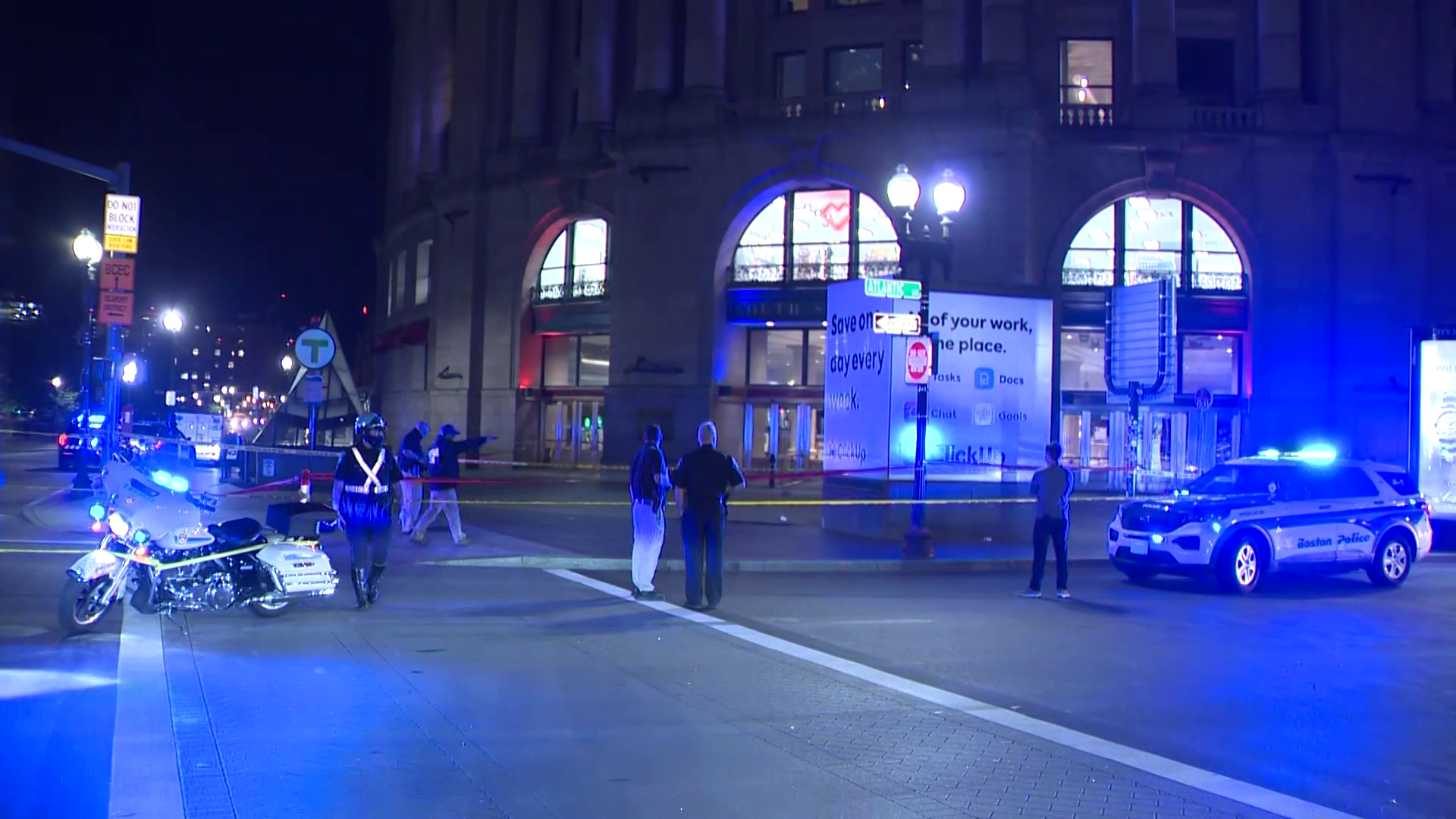 Stabbing Victim Rushes Into Boston's South Station For Help