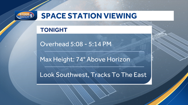 International Space Station to pass over New Hampshire