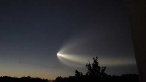 SpaceX launch seen across Upstate and western NC