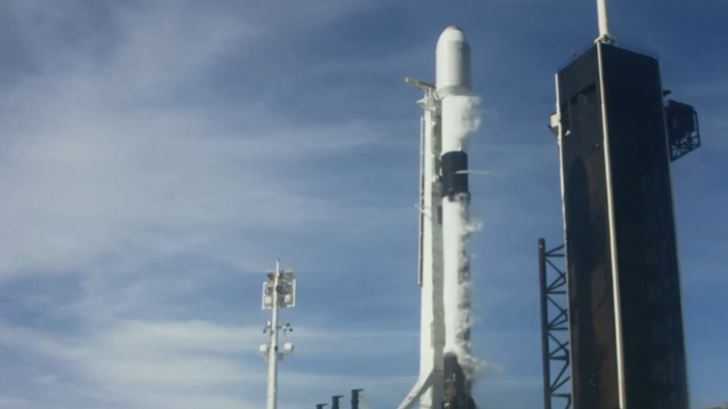 SpaceX launches satellites into orbit