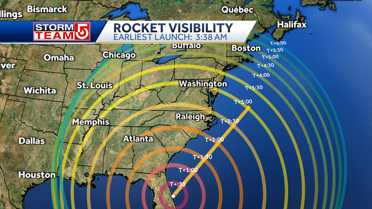 SpaceX Polaris Dawn mission launch may be visible from Massachusetts overnight WCVB Boston SpaceX Polaris Dawn mission launch may be visible from Massachusetts overnight WCVB Boston