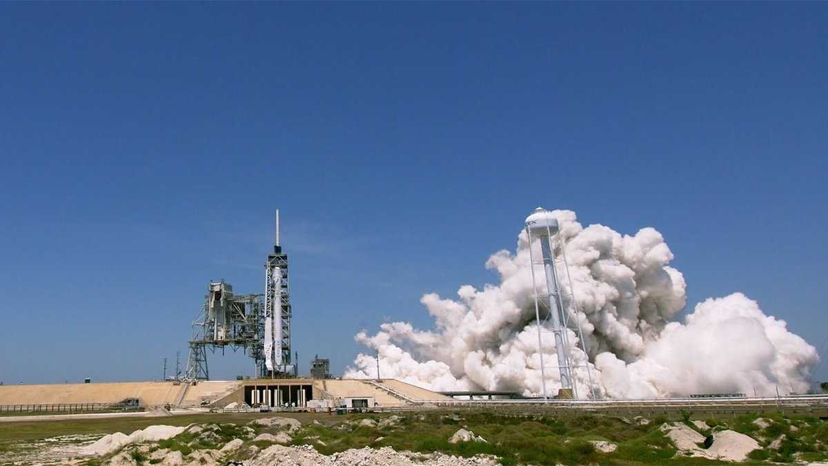 SpaceX Rocket Test Startles Space Coast