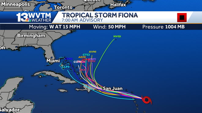 Tropics: Tracking Tropical Storm Fiona