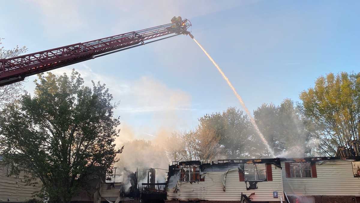 South Carolina Fire damages Spartanburg apartment complex
