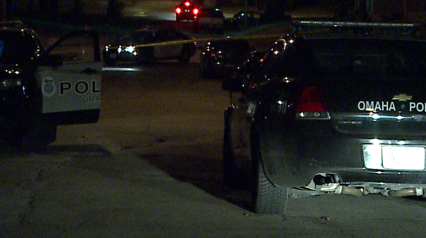 Police investigate shooting scene after man walks into hospital with ...