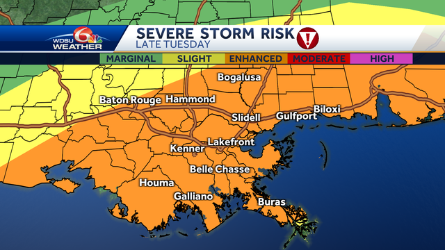 Tornadoes and damaging wind possible Tuesday night - Vimarsana News