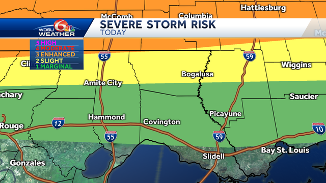 Risk of strong storms Sunday - Vimarsana News