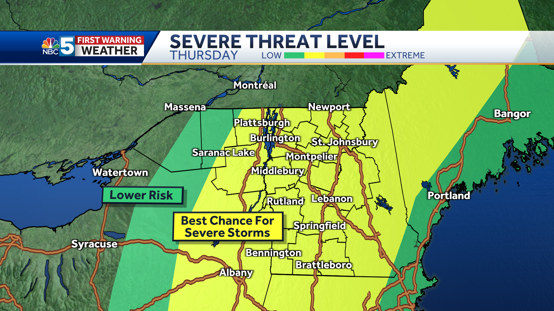 Severe thunderstorms possible on Thursday in Vermont, New Hampshire - Vimarsana News