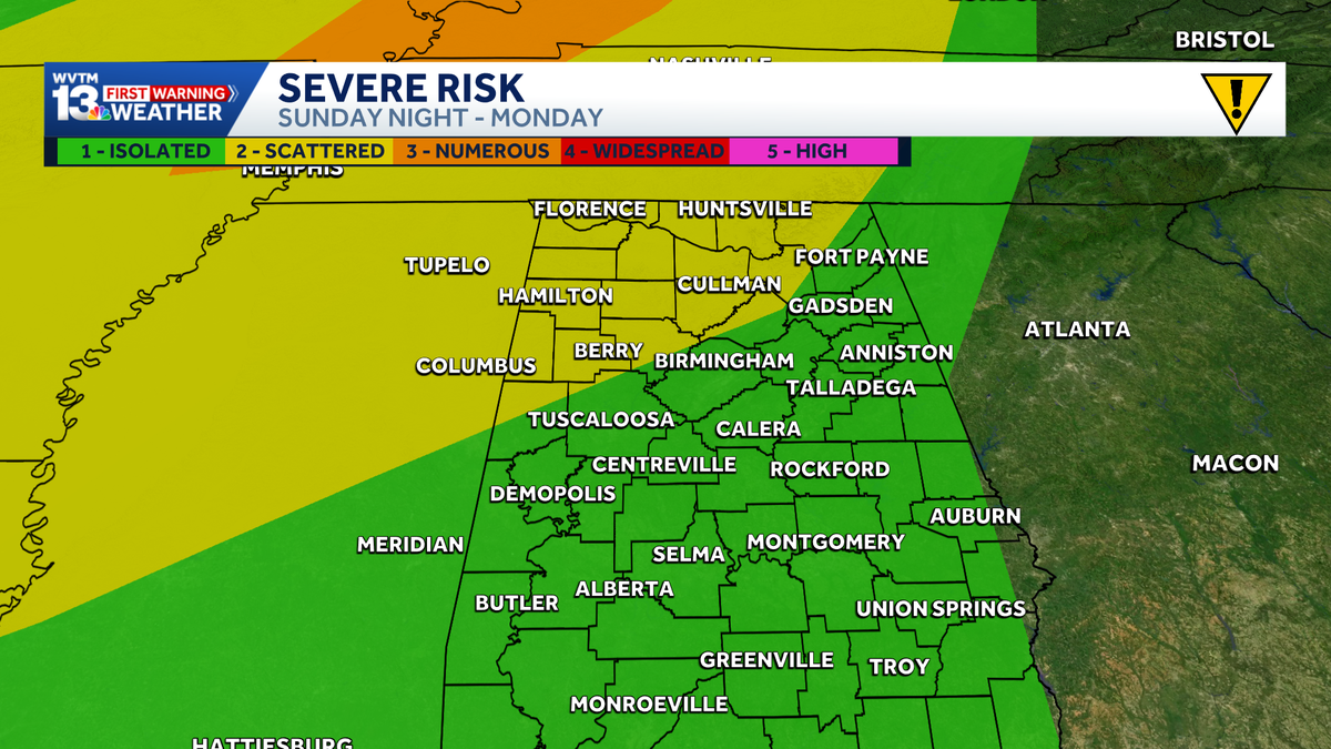 First Warning Impact Days: Cold, windy weather and a damaging freeze possible next Monday and Tuesday