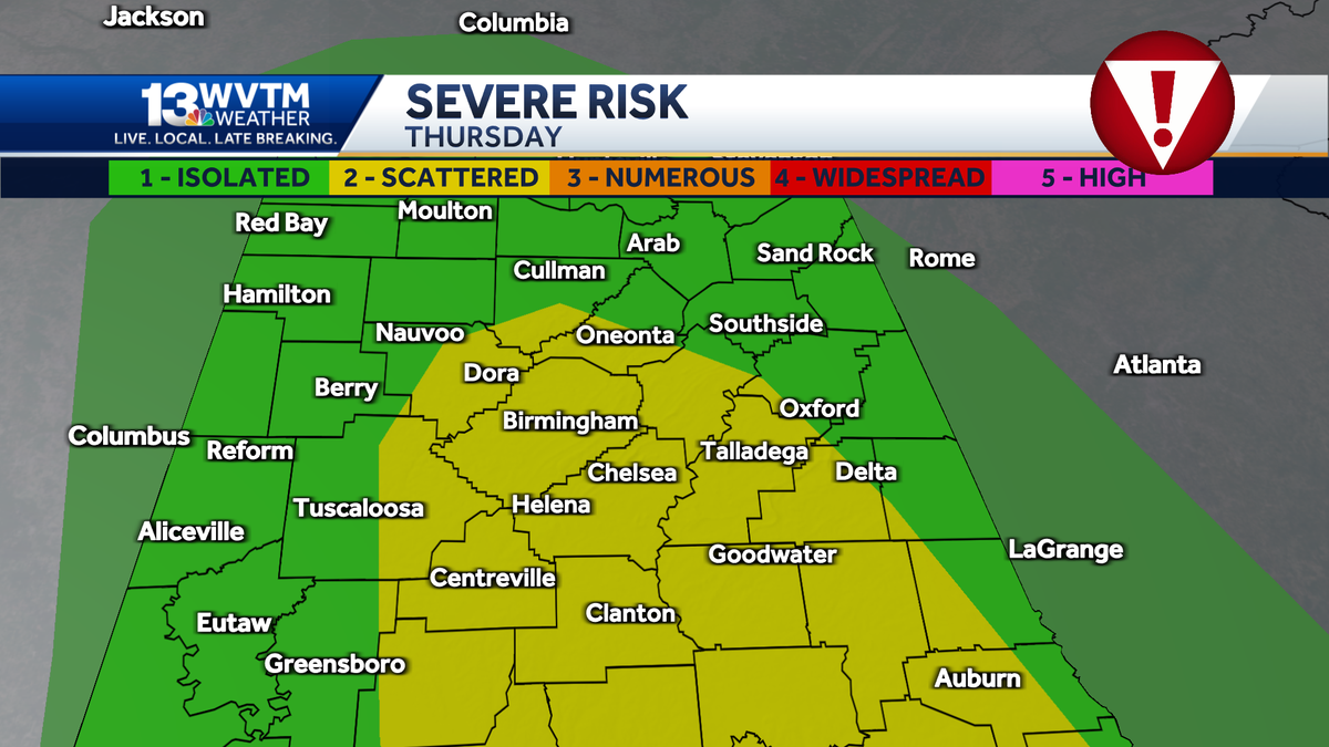 Francine weather causing school closings, delays across Alabama
