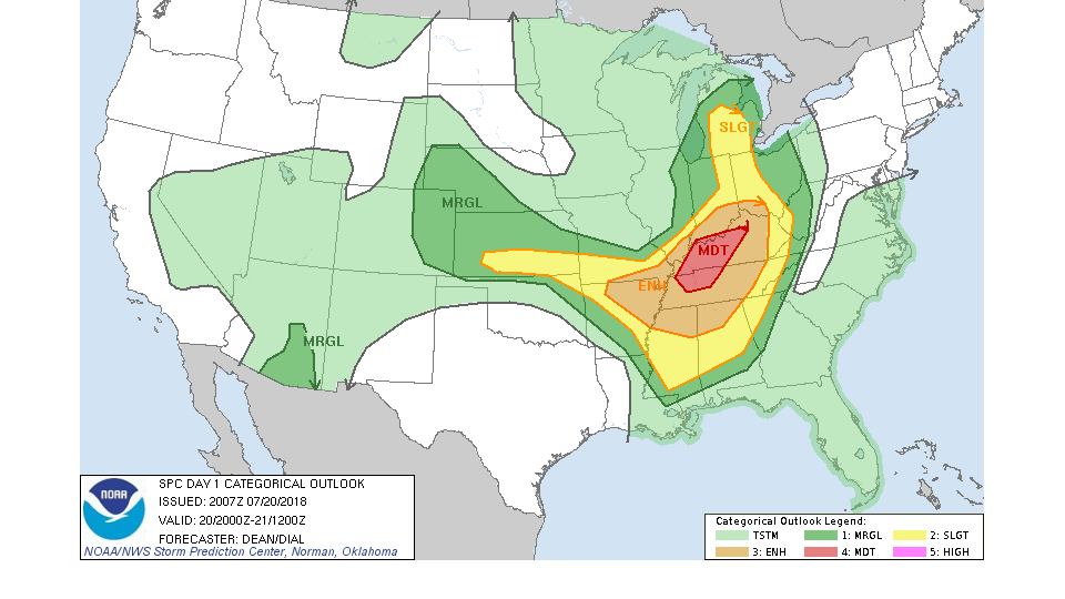Severe storms expected overnight Friday into Saturday morning
