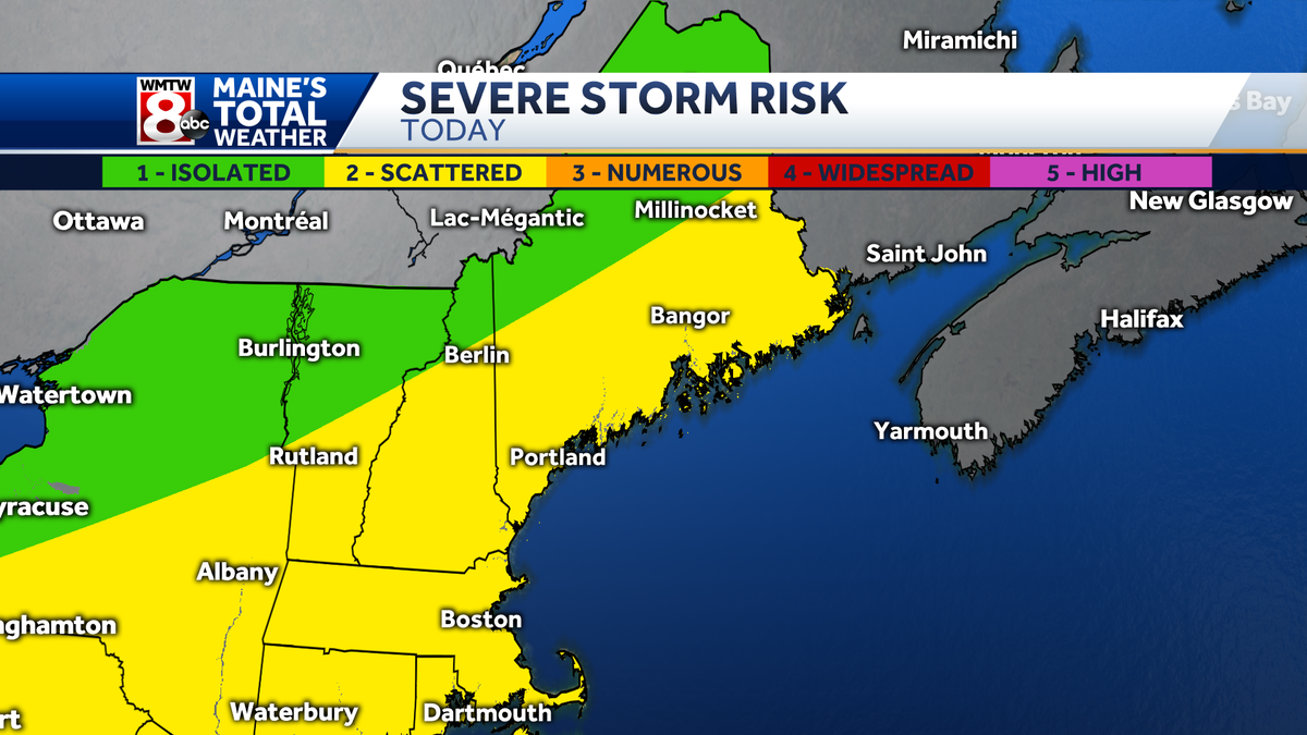 Total Weather Alert: Severe thunderstorms expected Tuesday