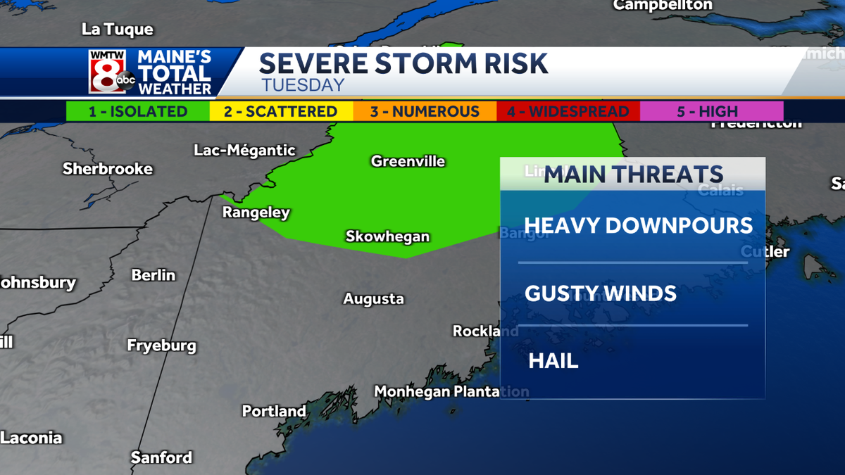 Strong storms possible today, high heat expected Thursday