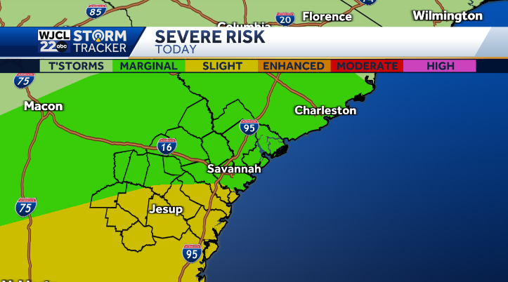 Strong to severe storms back in the forecast for both today and ...