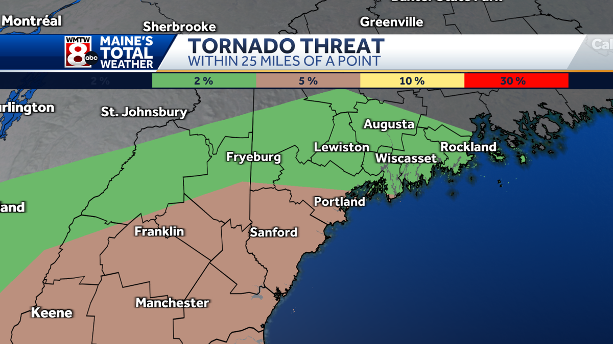What to know ahead of more severe storms rolling into Maine on Thursday