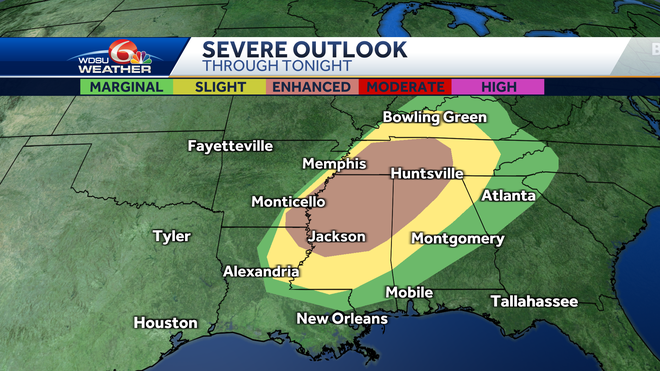 New Orleans weekend forecast storms severe weather