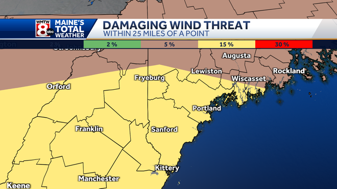 What to know ahead of more severe storms rolling into Maine on Thursday