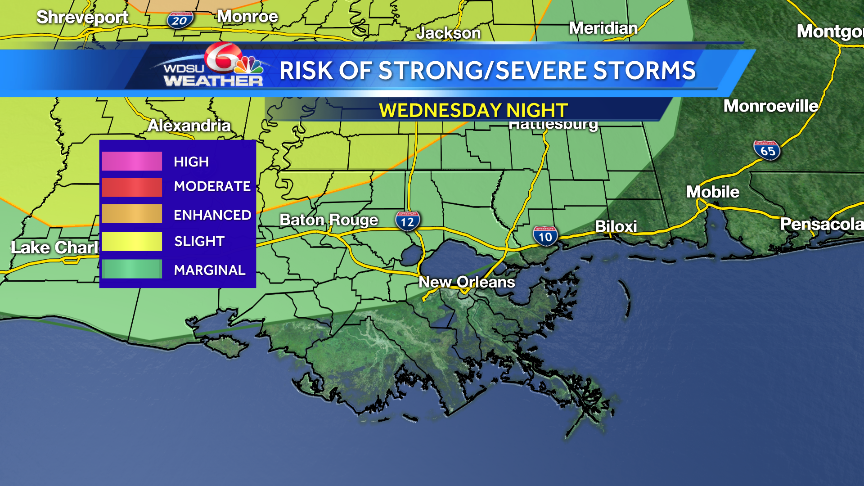 April 25: Warming up for the week before risk of strong storms