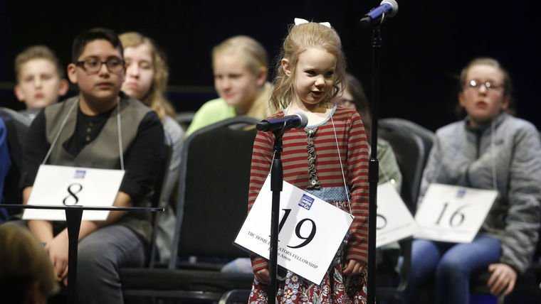 This year, 5-year-old Edith Fuller will be the youngest person ever to compete at the spelling bee, Scripps spokeswoman Valerie Miler said.