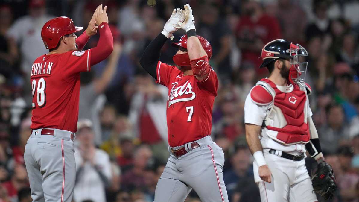 Red Sox comeback to beat Reds 5-4!