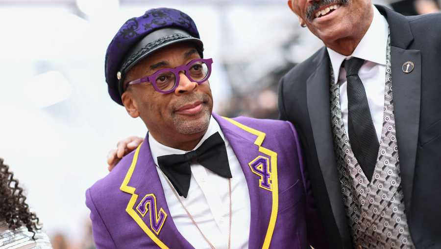 Director Spike Lee wearing a Tribute costume in memory of Kobe Bryant arrives for the 92nd Oscars at the Dolby Theatre in Hollywood, California on February 9, 2020.