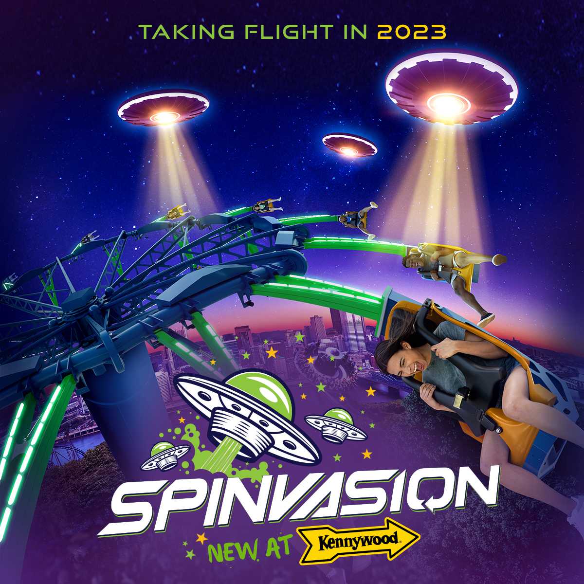 Kennywood reveals new ride: Spinvasion