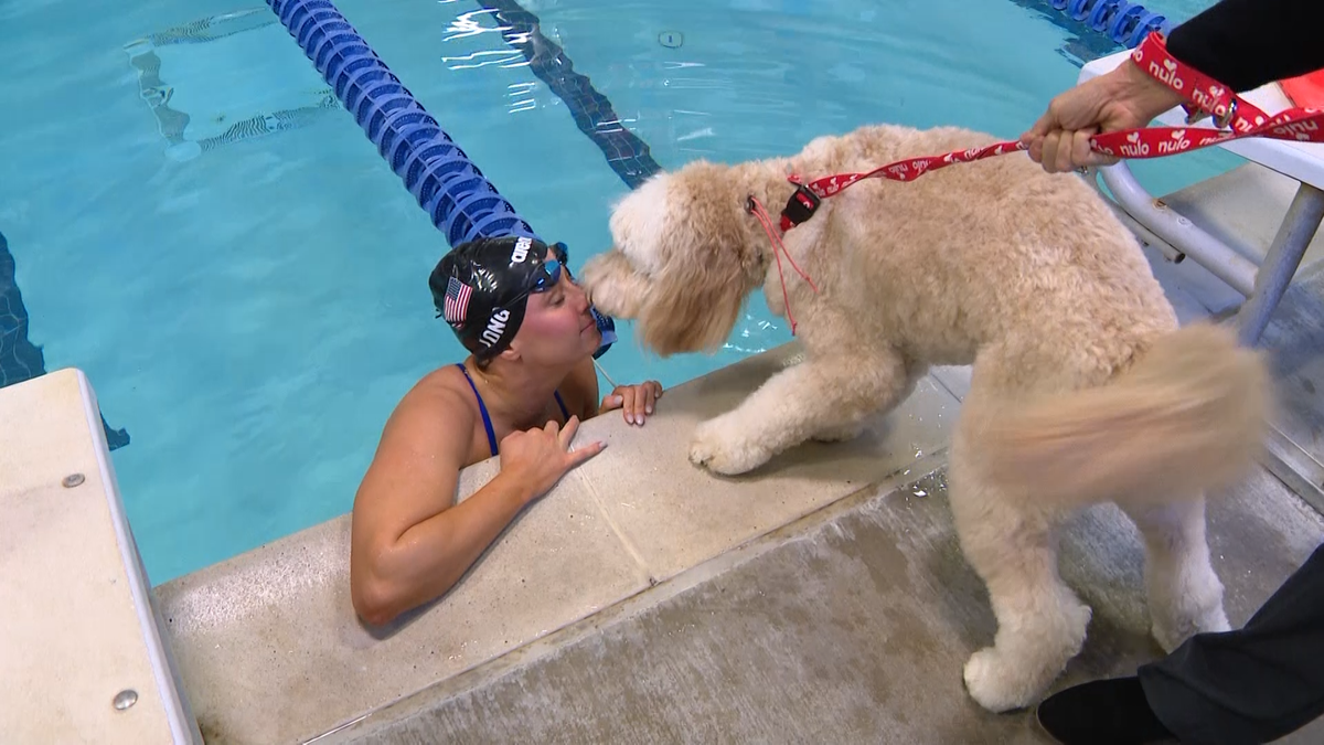 Special Olympics athlete shares her connection with her dog