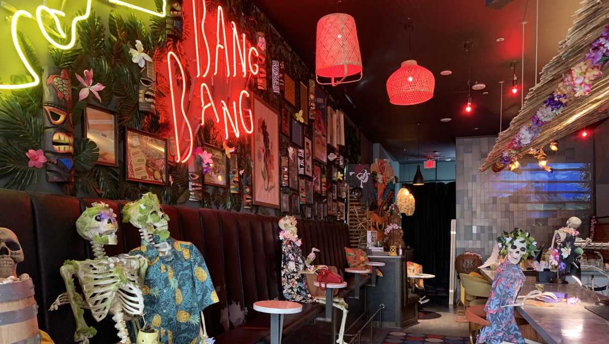 Cincinnati bar transforms into Halloween themed popup with spooky