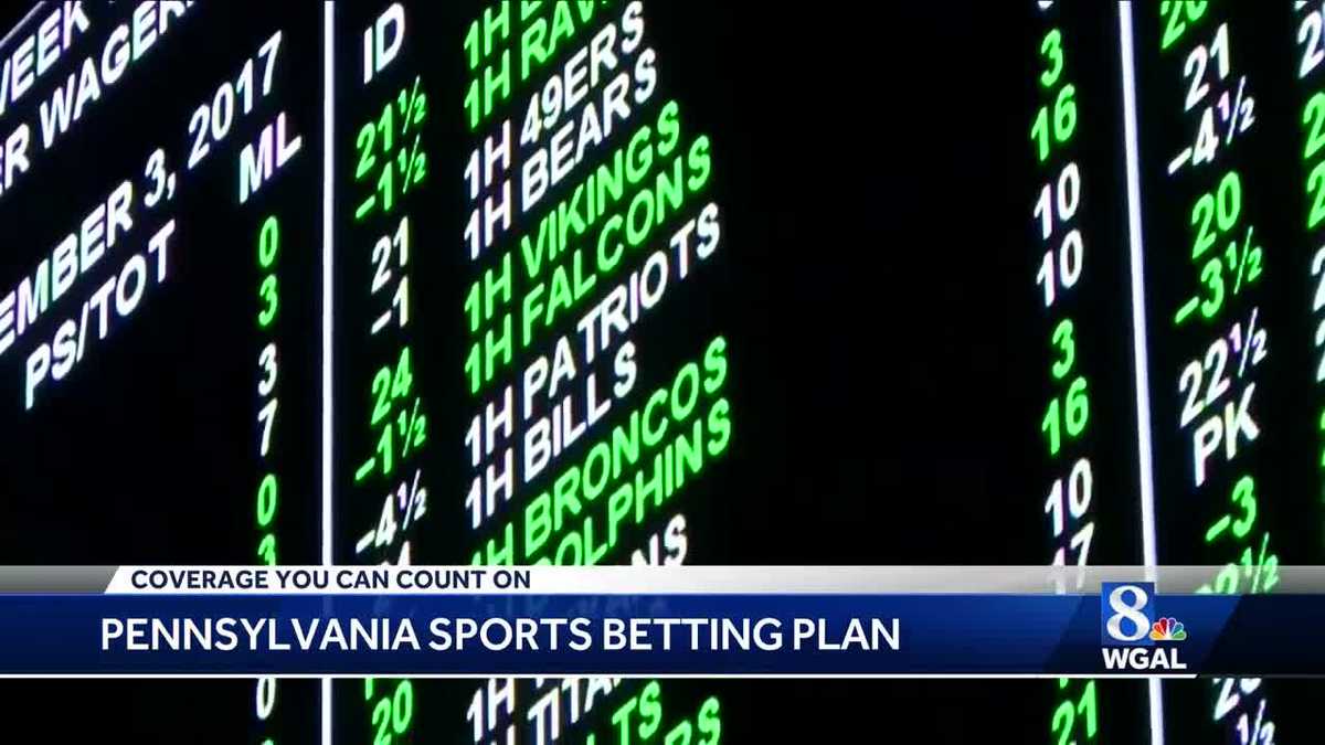 Pa. Gaming Control Board starts laying out plan to begin sports betting