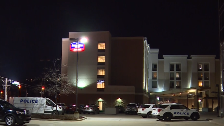 Police investigating after man shot at hotel in Walnut Hills