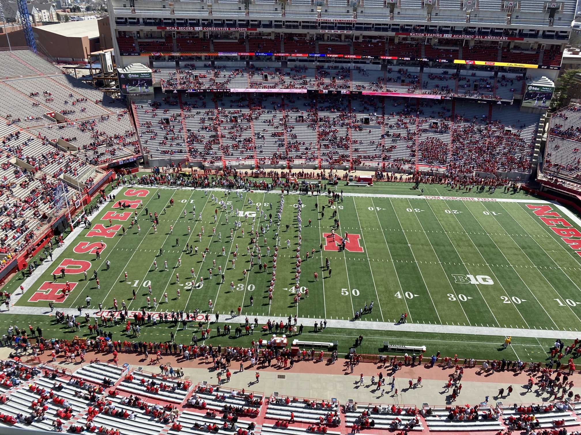 spring game nebraska football