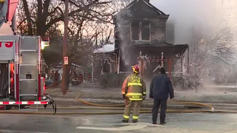Fire chief: 1 dead, firefighter briefly hospitalized after Springfield ...