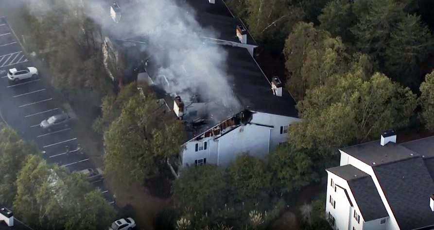 Dozens Displaced After Fire Rips Through Apartment Complex In ...