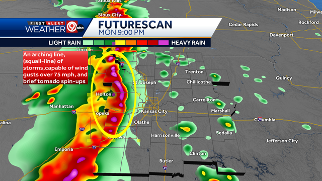 Kansas City weather radar Monday severe thunderstorm - Vimarsana News