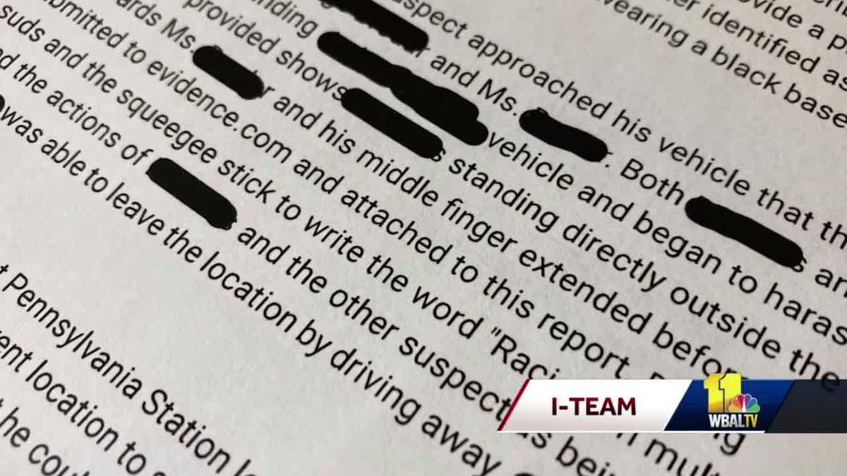 Baltimore police report Squeegee workers harass federal judge