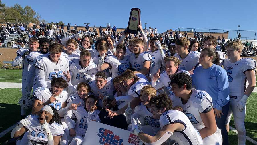 Sabres defeat Lake View 46-6 in 1A state title game