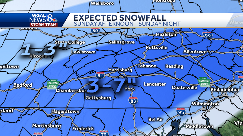 Winter Storm Warning Issued For Most Of The Susquehanna Valley