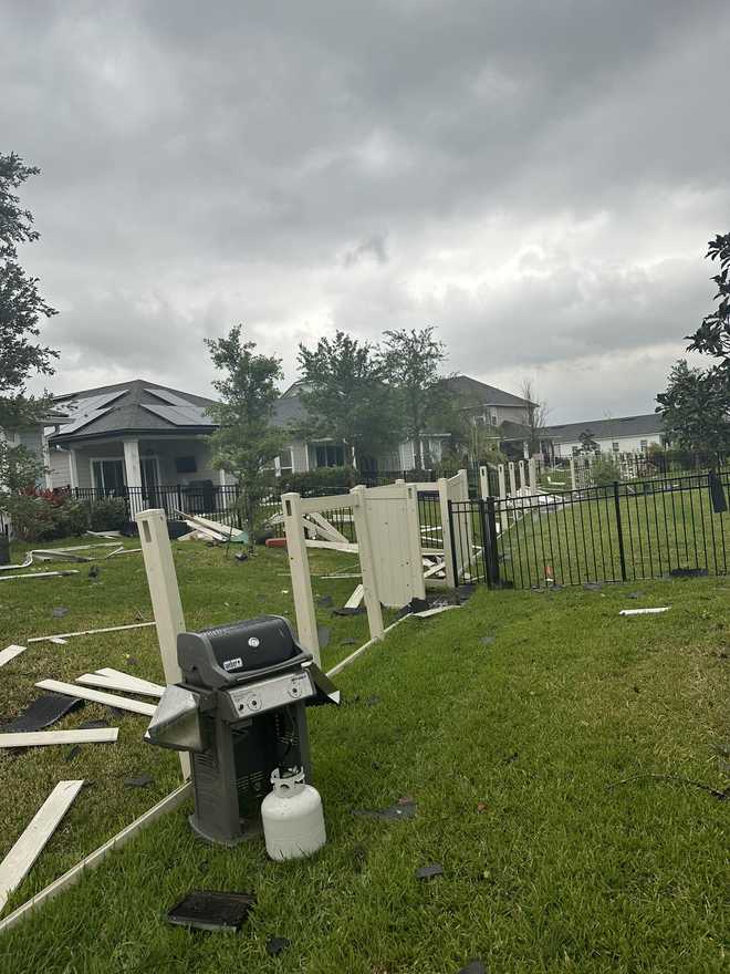 Watch: Possible Tornado Touchdown In St. Johns County