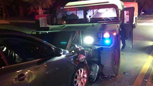 Sheriff: Deputy injured in crash with suspected drunken driver
