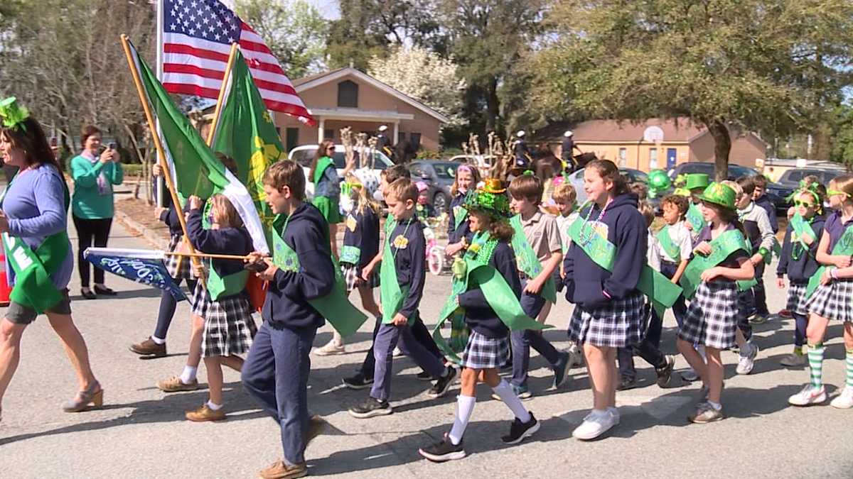 St. Peter the Apostle School hosts its own St. Patrick's Day Parade