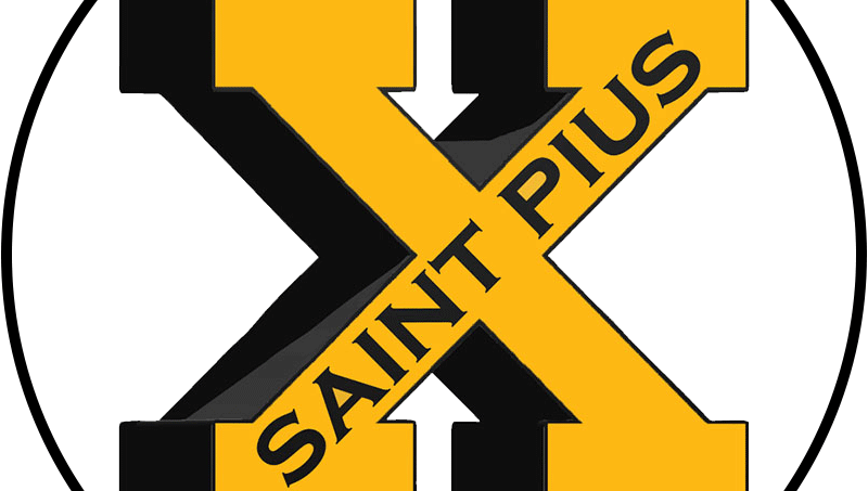 st. pius x logo