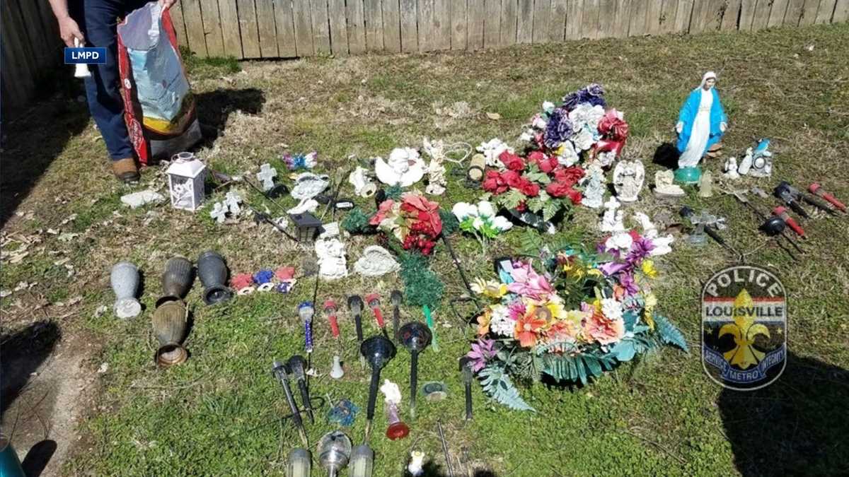 Man accused of stealing from gravesites at St. Stephens Cemetery