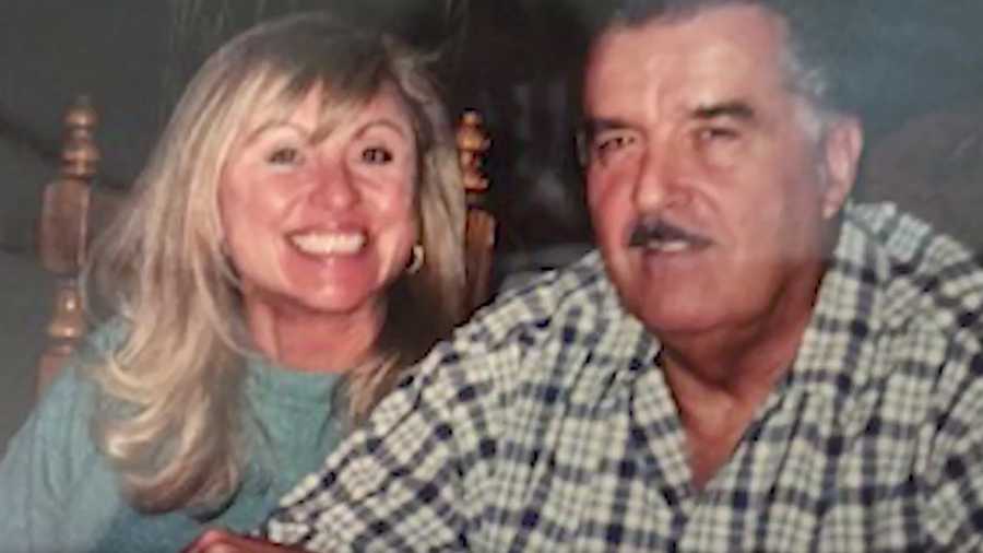 Stacey Nagy and her late husband, David, who died from coronavirus complications