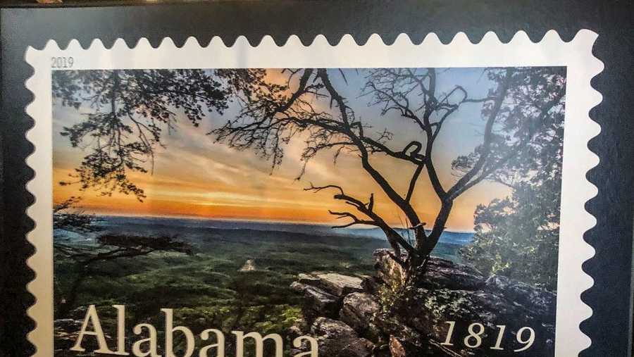 Alabama's Bicentennial stamp in circulation